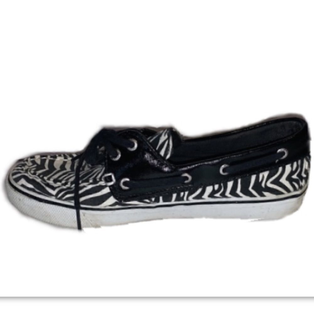 Sperry zebra print boat shoes size 7 - Picture 4 of 7